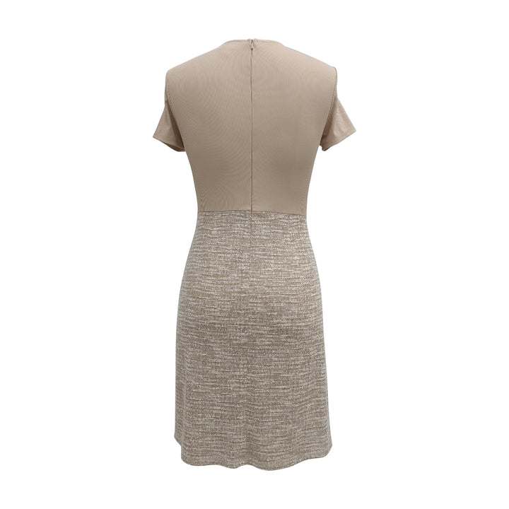 Tweed Skirt Simple mini Dress
