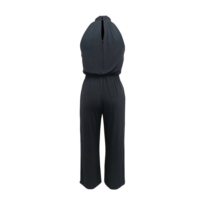 Halter neck relaxed jumpsuit