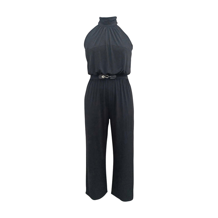 Halter neck relaxed jumpsuit